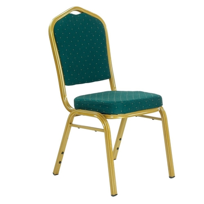 Modern Velvet Banquet Chair with Metal Frame for Hotels Restaurants