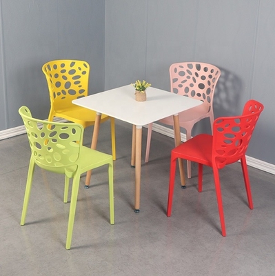 Modern Plastic Dining Chair for Restaurants Bulk Order