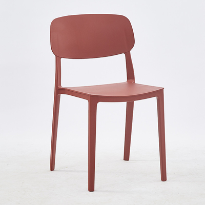 Modern Stackable PP Plastic Dining Chair for Home and Commercial Use