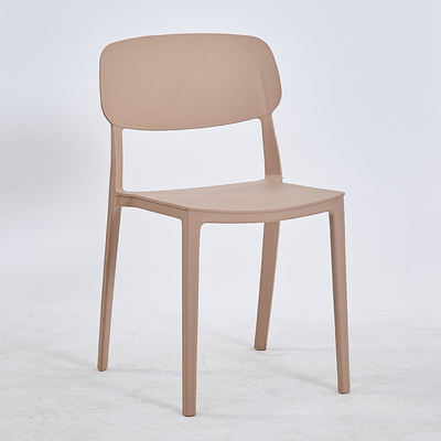 Modern Stackable PP Plastic Dining Chair for Home and Commercial Use