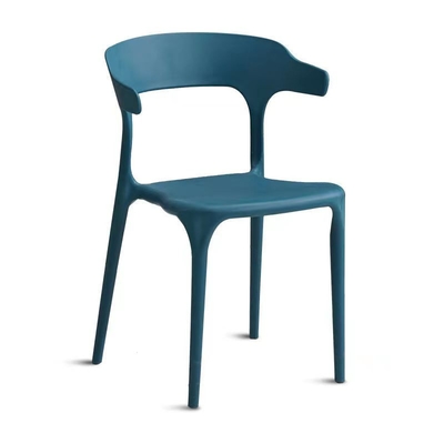 Waterproof Stackable Plastic Dining Chair for Commercial Use