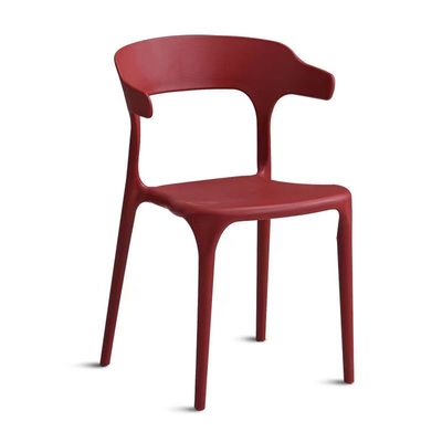 Waterproof Stackable Plastic Dining Chair for Commercial Use