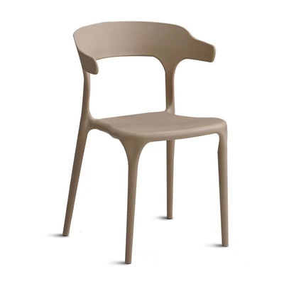 Waterproof Stackable Plastic Dining Chair for Commercial Use
