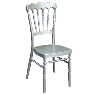 Gold Iron Banquet Chair Stackable for Outdoor Events 40x42x92cm