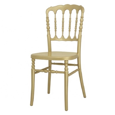 Golden Stackable Banquet Chairs for Hotels and Restaurants