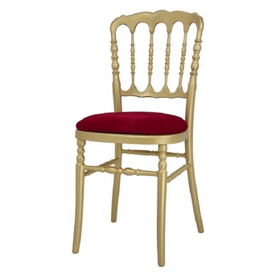 Golden Stackable Banquet Chairs for Hotels and Restaurants