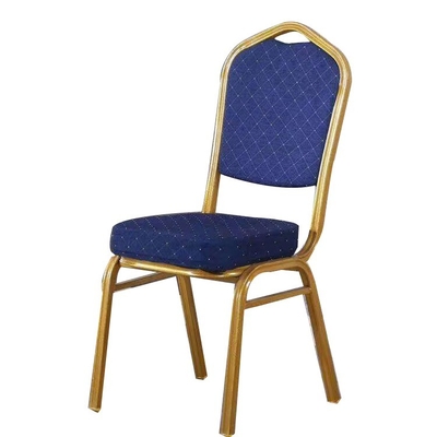 Modern Velvet Banquet Chair with Metal Frame for Hotels Restaurants
