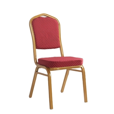 Contemporary Metal Banquet Chair Stackable Hotel Restaurant Furniture