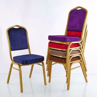 Modern Metal Fabric Chiavari Banquet Chair for Hotels