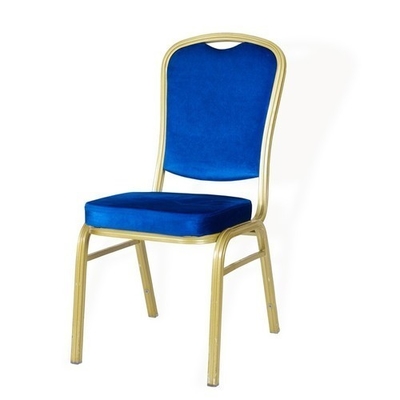Gold Metal Stackable Banquet Chair for Hotel Wedding