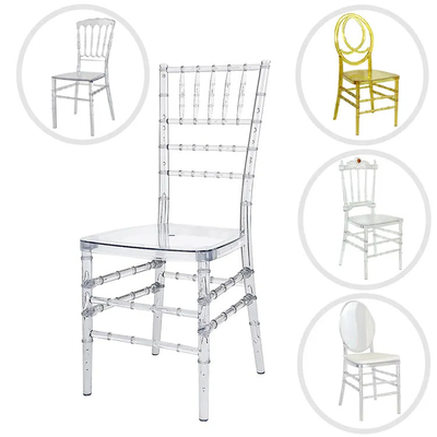 Stackable Acrylic Chiavari Chair for Banquet Events