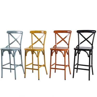 Stackable PP Plastic Bar Stools for Commercial and Outdoor Use