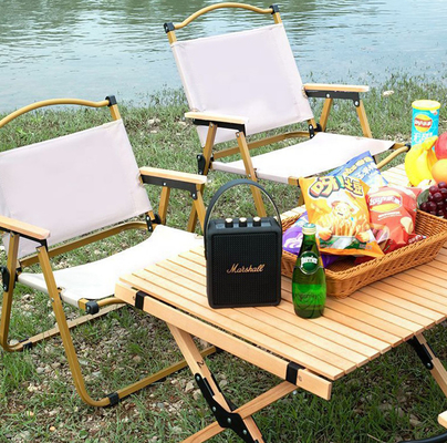 Jinyang Portable Folding Camping Chair with Armrest - 600D Oxford